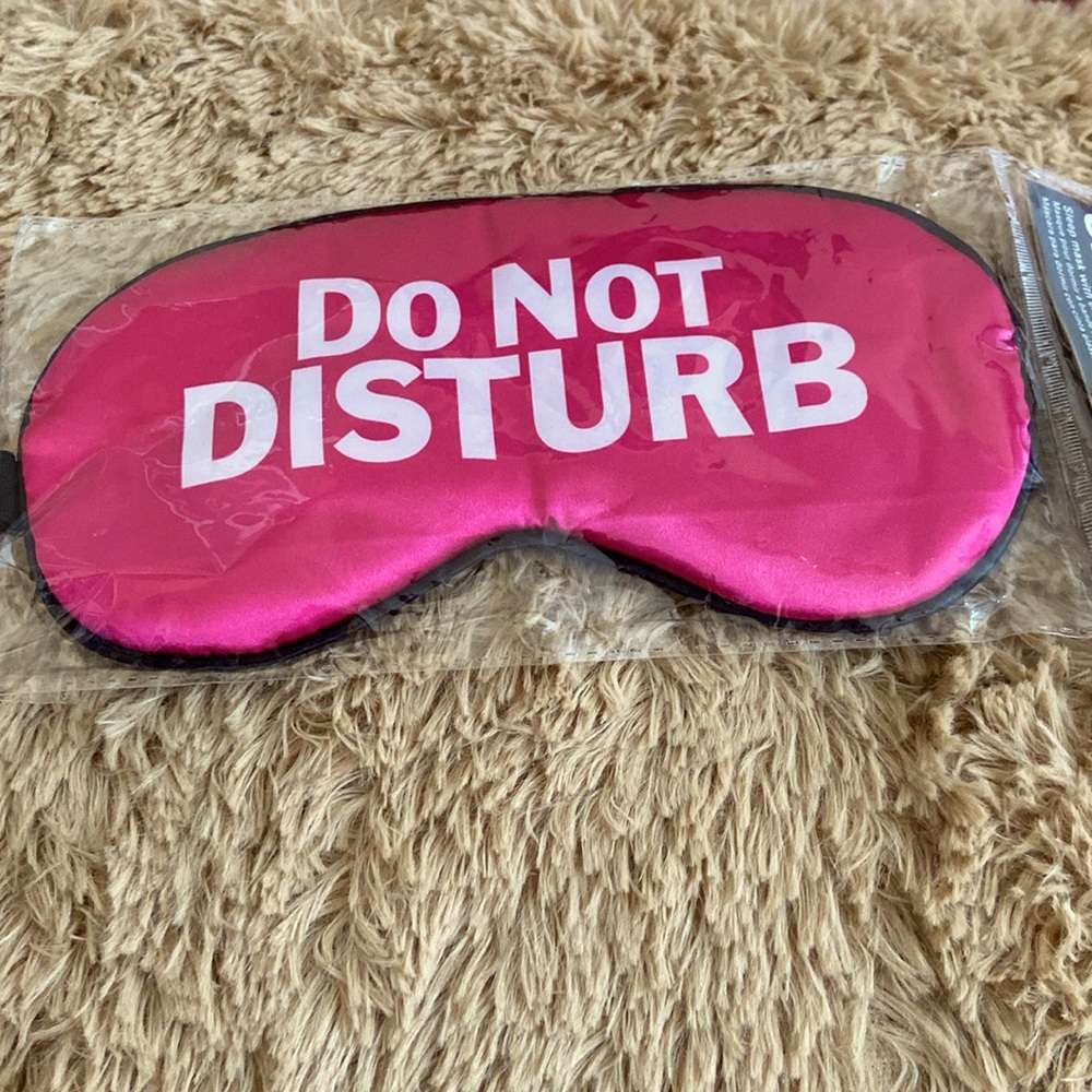 🆕 Do not disturb sleep mask